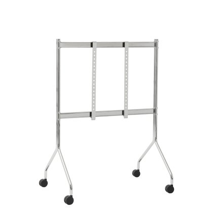 Moon Rollin TV stand, Regular, Chrome