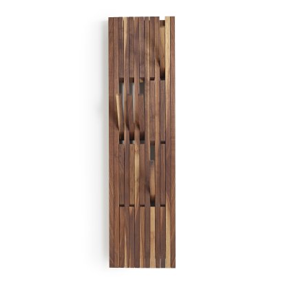 Piano Coat Rack, H 147 x W 39 cm, Walnut natural oiled
