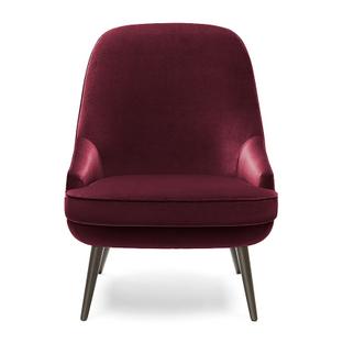 375 Higher back|Fabric Harald red grape