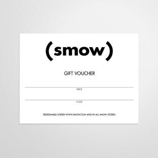 smow Gift Certificate 50 EUR|PDF voucher via e-mail|English